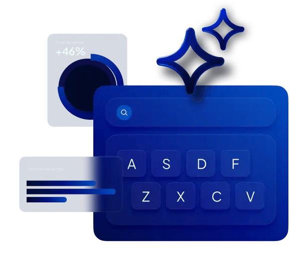 Assets ilustrativas del e-book Hack de inteligencia artificial para e-commerce de Tiendanube Evolución